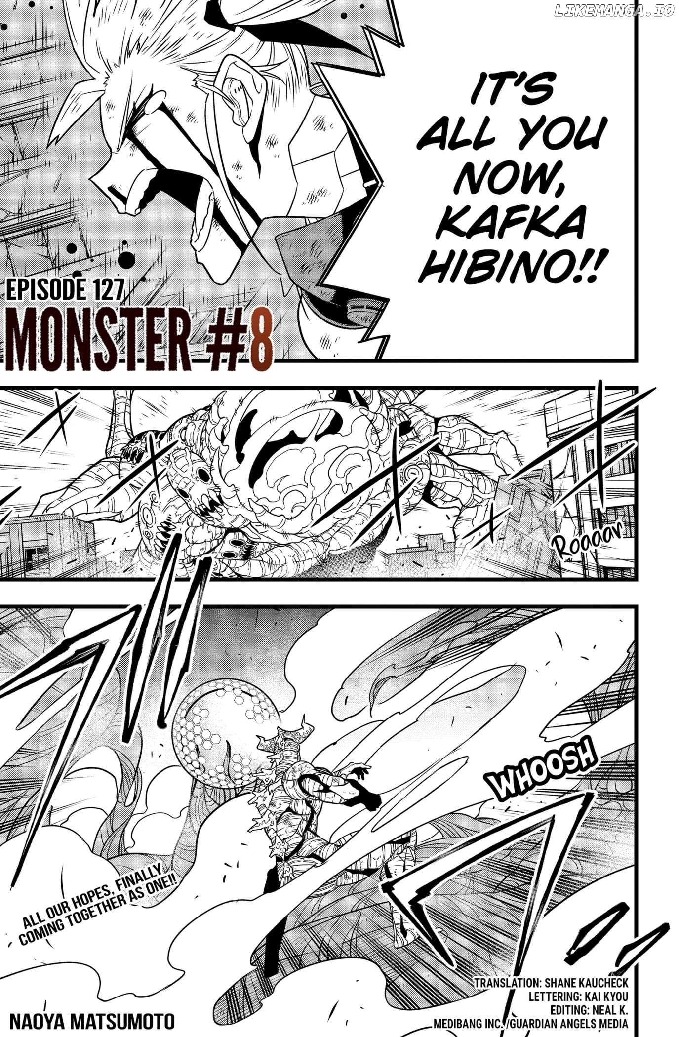 Kaiju No. 8 Chapter 127 image 01